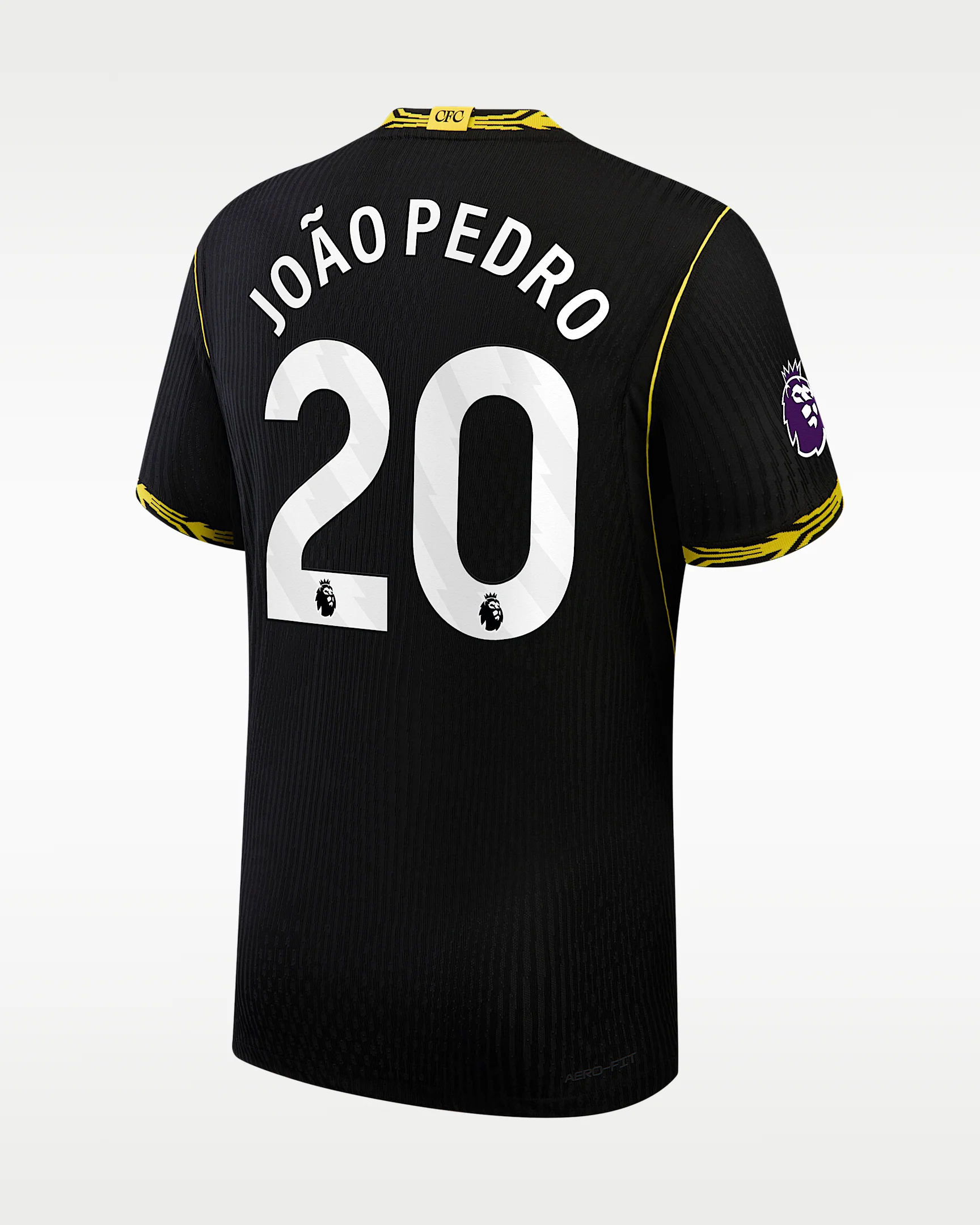 João Pedro Chelsea 2026/27 Match Away Men's Nike Aero-FIT Soccer Jersey - 1