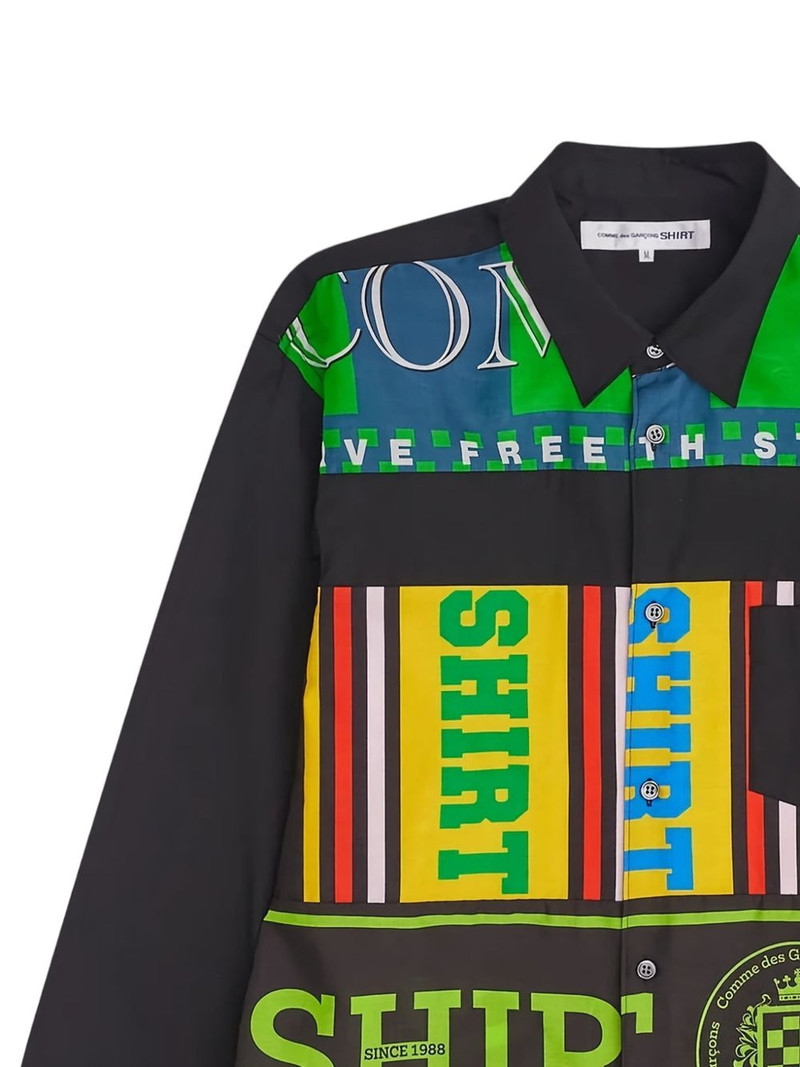 Comme des Garçons SHIRT graphic shirt outlook