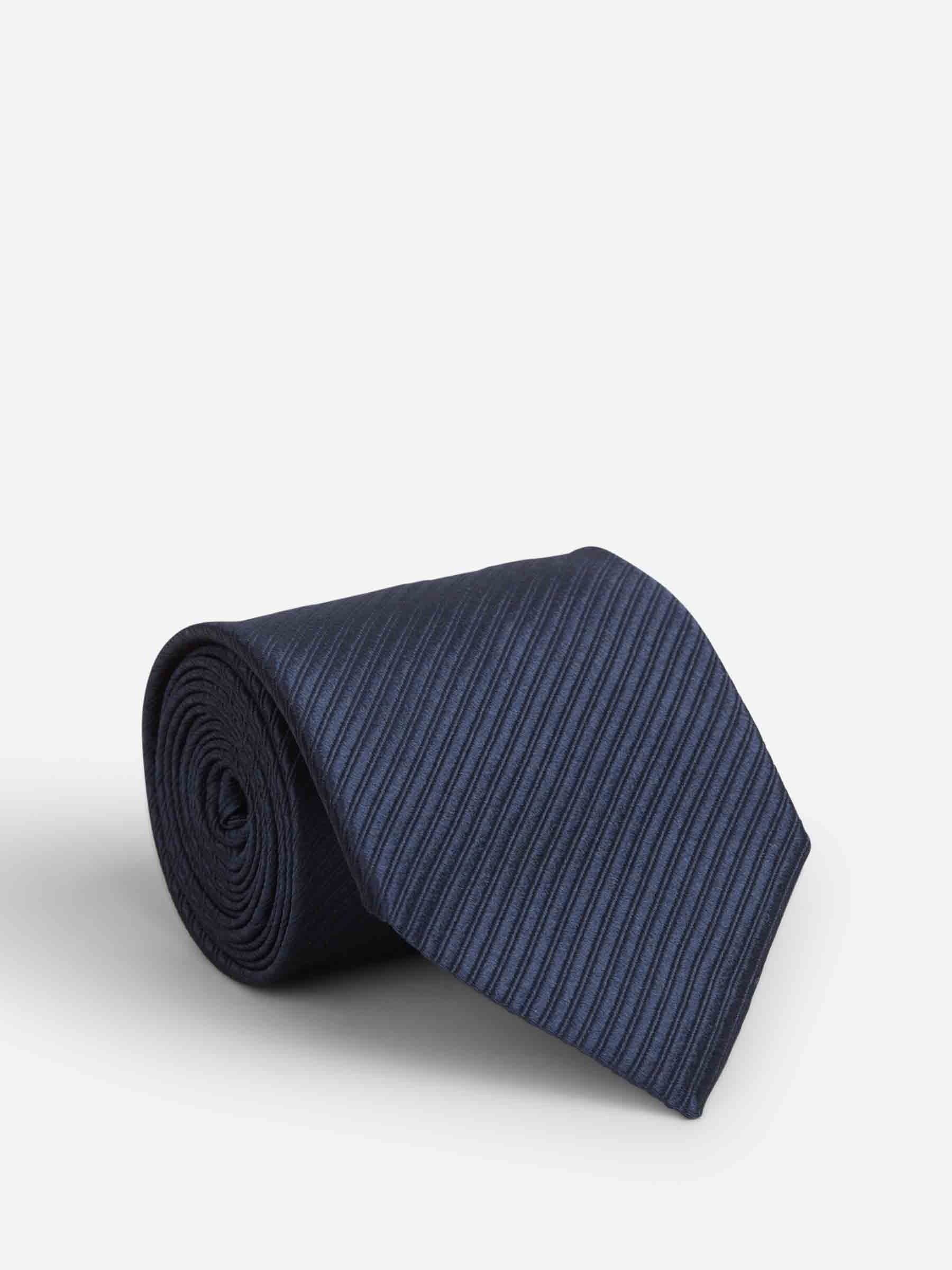 TEXTURED SILK TIE - 1
