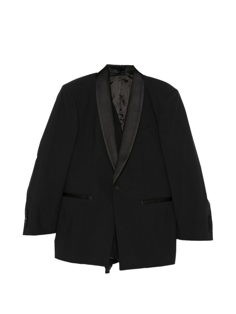 shawl collar jacket 1