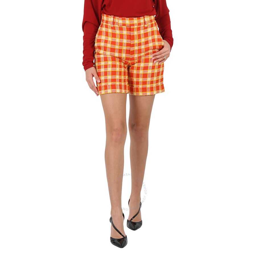 Gucci Check Tweed Shorts - 3