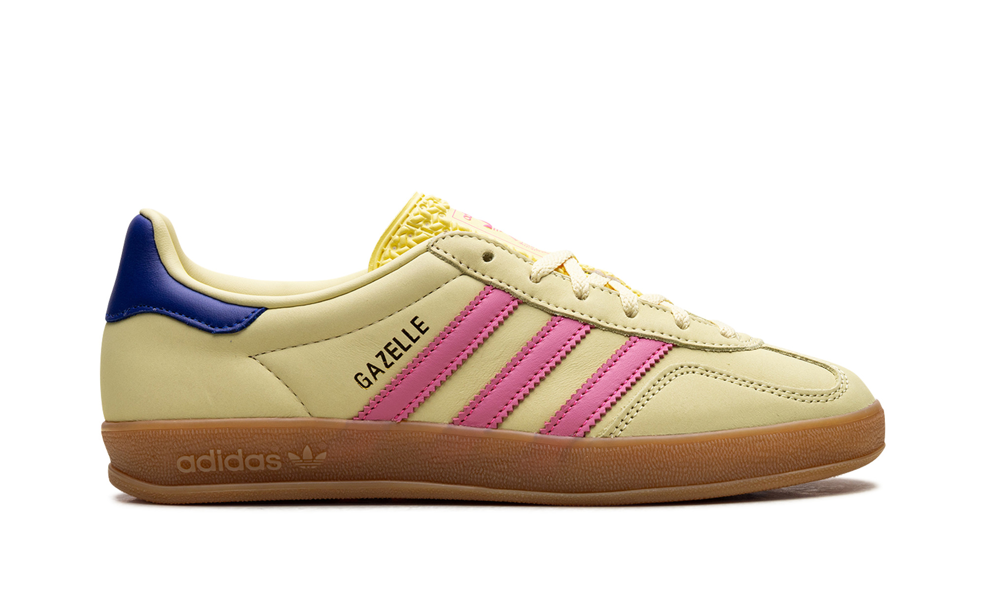 Gazelle Indoor WMNS "Powder Yellow Lucid Pink Royal" - 6