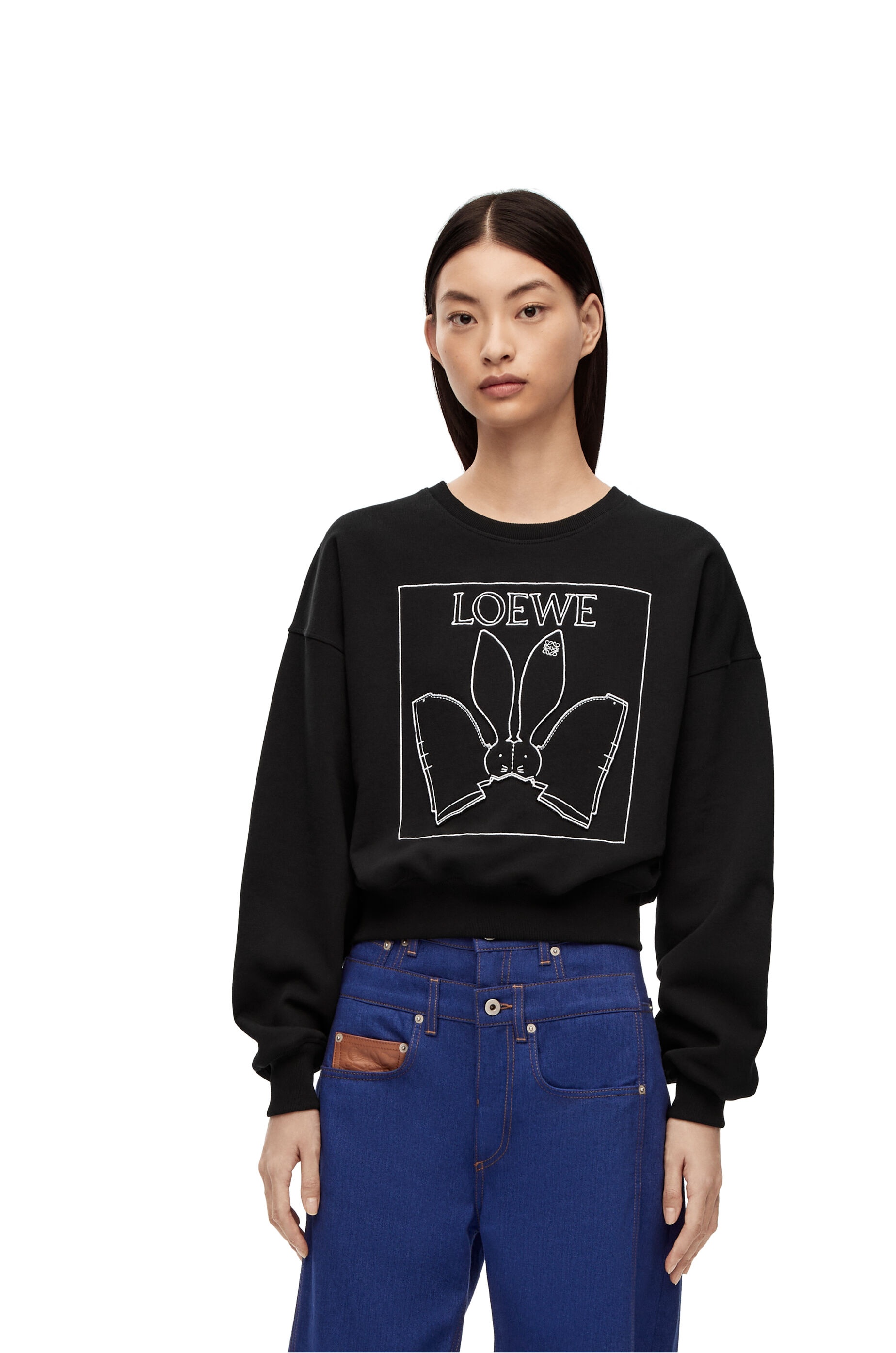 Bunny sweatshirt in cotton - 3