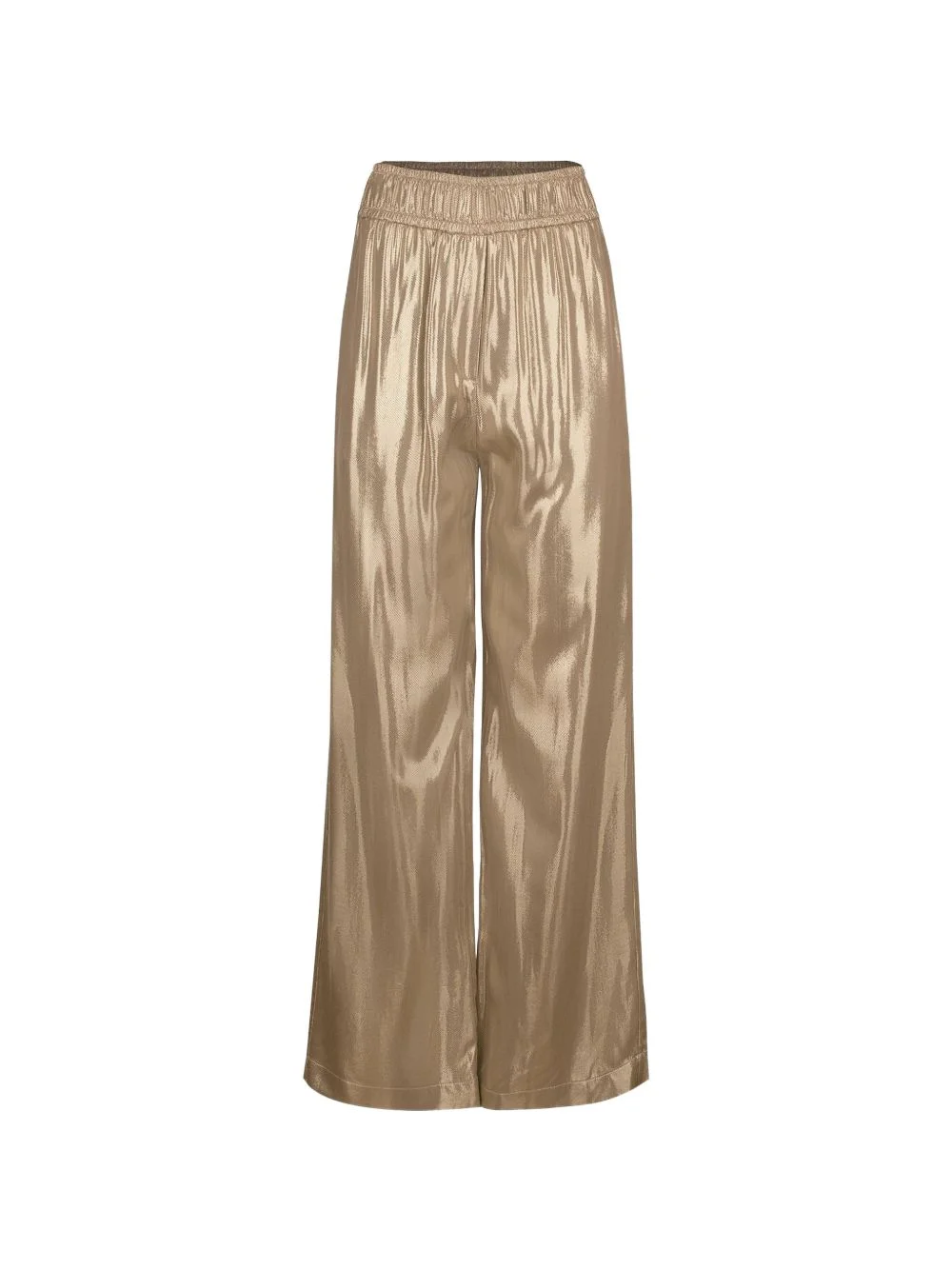 satin wide-leg trousers - 1