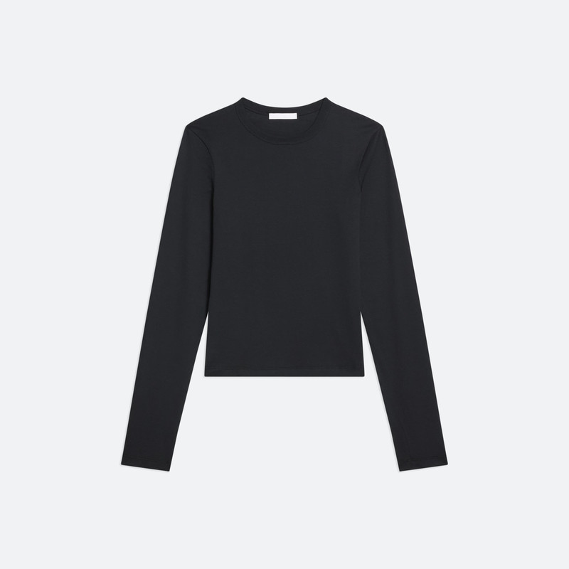 LONG-SLEEVED SLIM LOGO TEE - 1