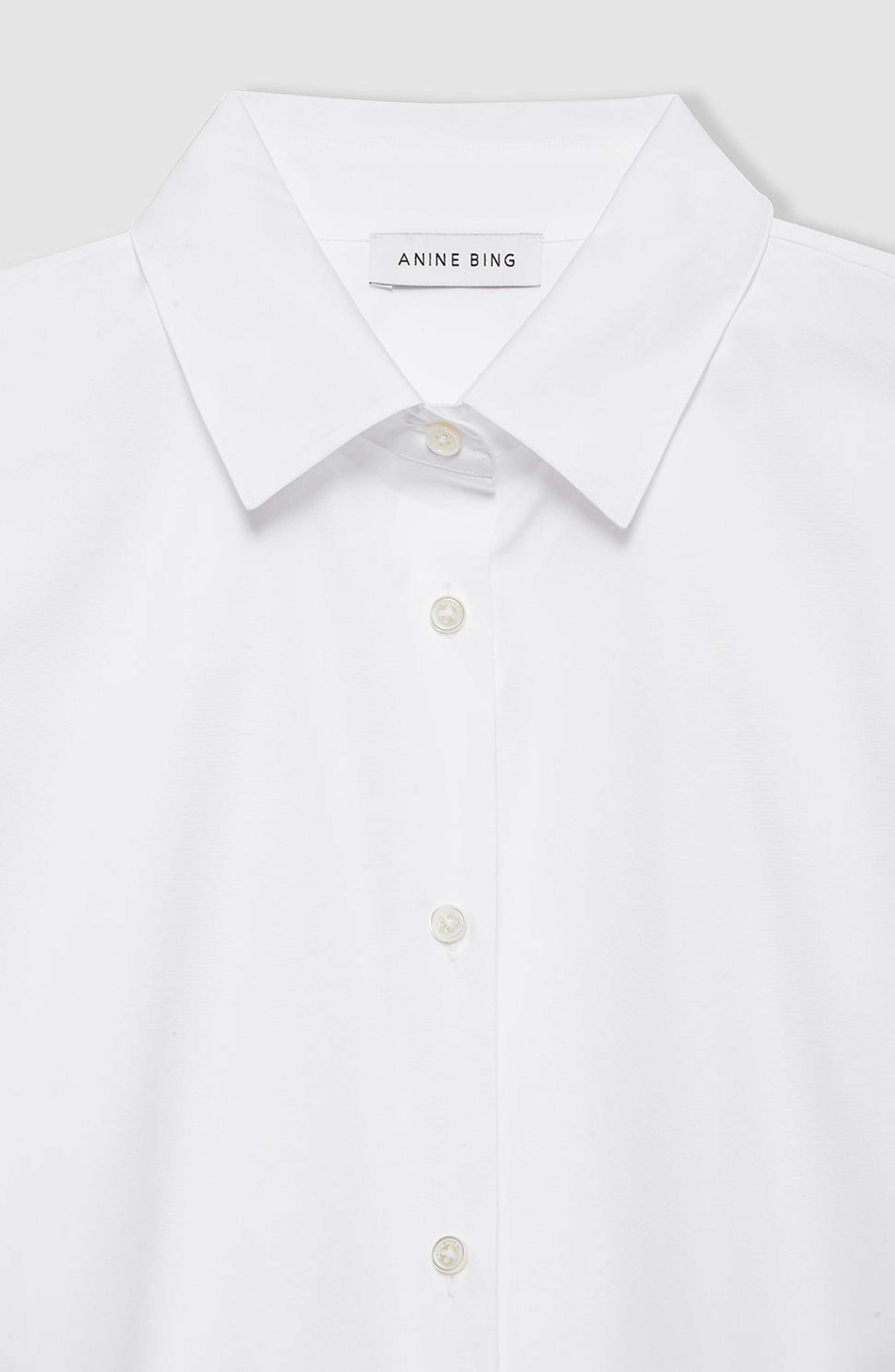 ANINE BING Essie Shirt in White at Nordstrom - 3