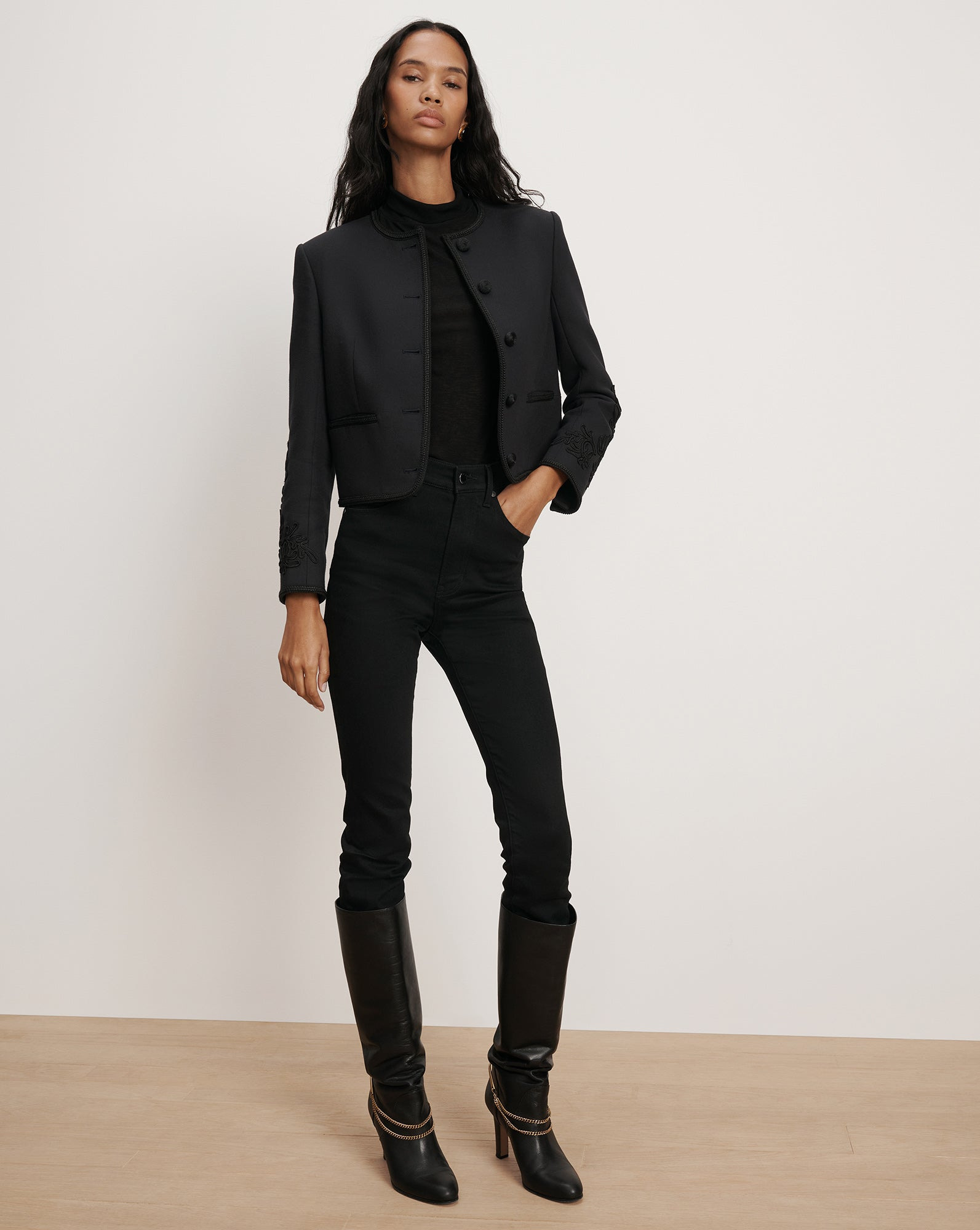 LATRELL EMBROIDERED JACKET - 3