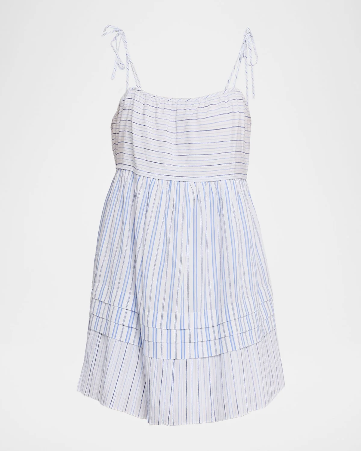 Lacie Tie-Shoulder Mini Dress - 1