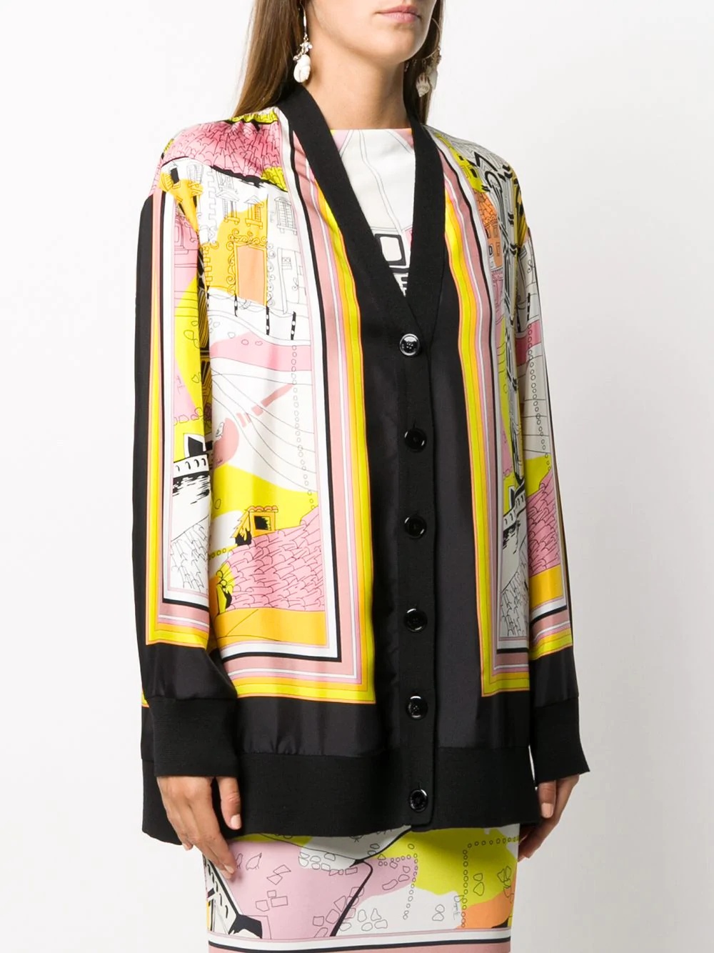 Battistero print jacket - 3