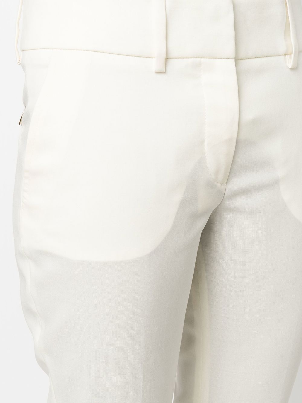 stretch-wool straight-trousers - 5