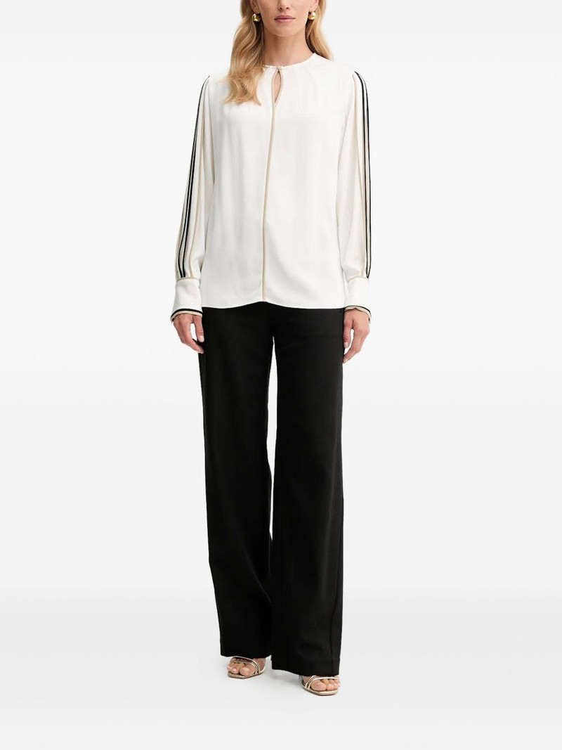 BOSS drawstring wide-leg trousers outlook