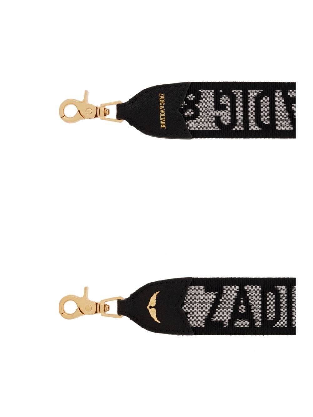 logo-jacquard shoulder strap - 4
