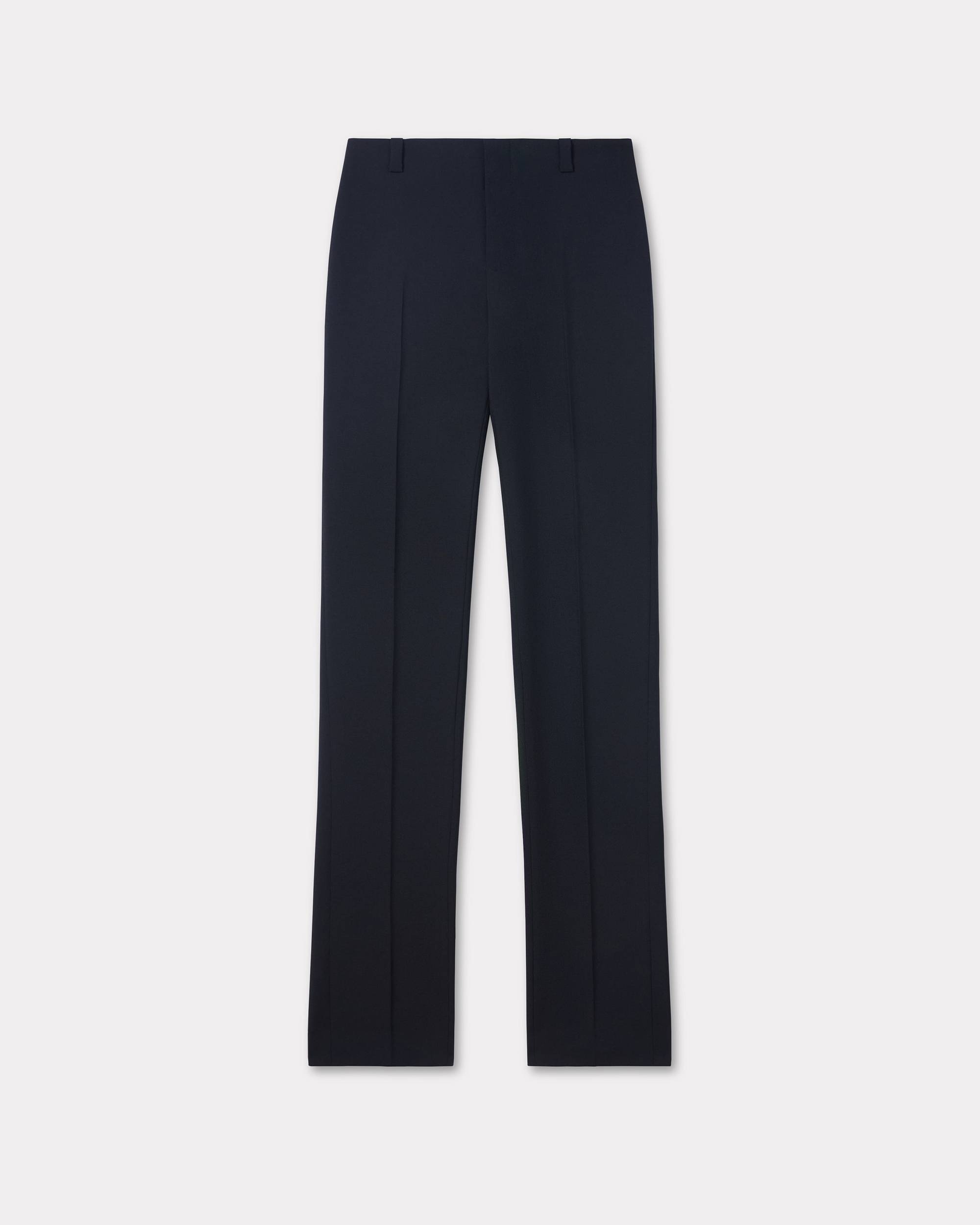 Cigarette pants in virgin wool - 1