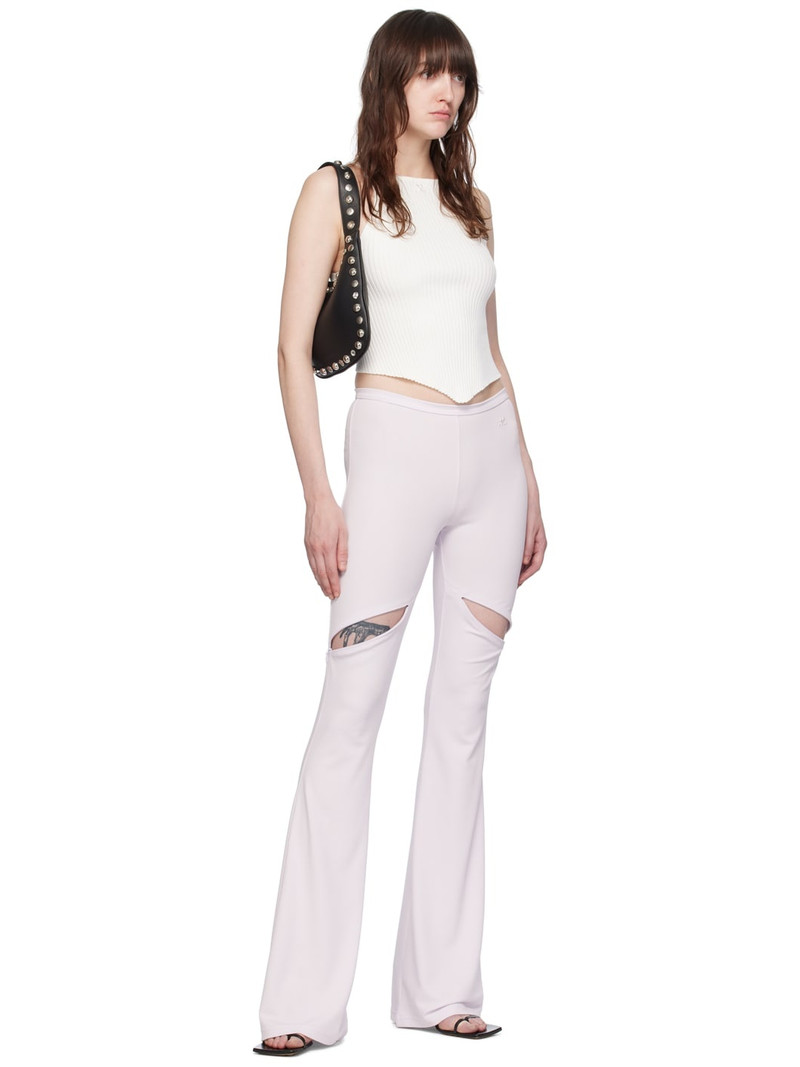 courrèges Purple Ellipse Trousers outlook