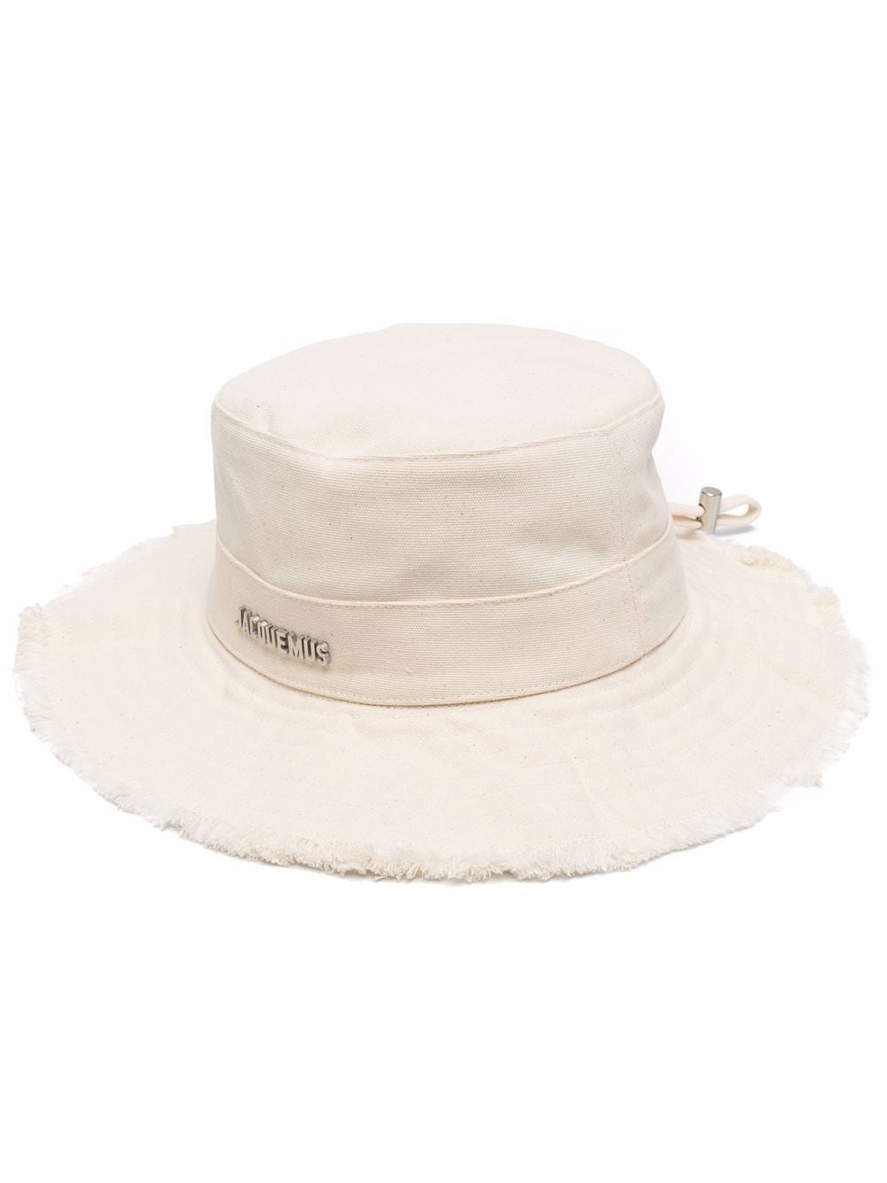 cotton logo-plaque sun hat - 1