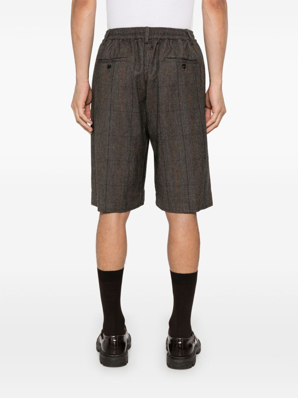 check-pattern shorts - 5