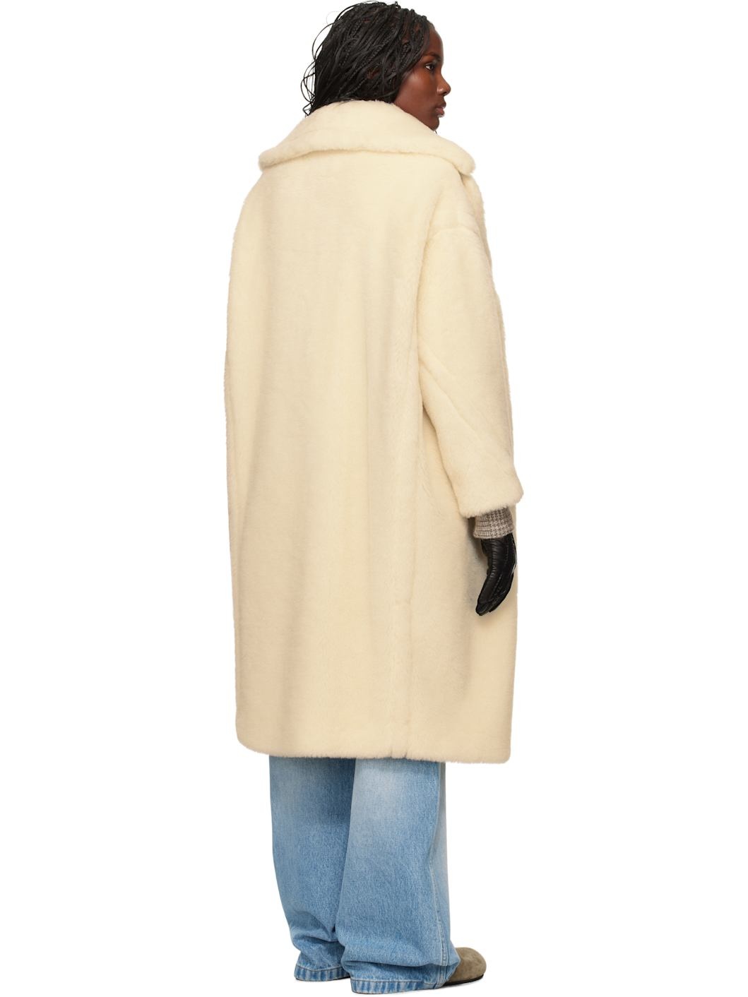 White Tedgirl Coat - 3