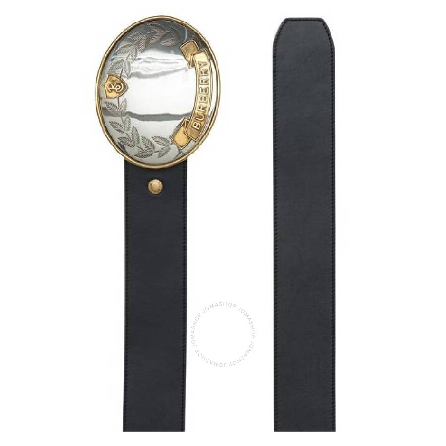 Burberry Burberry Oak Leaf Crest Leather Belt | jomashop