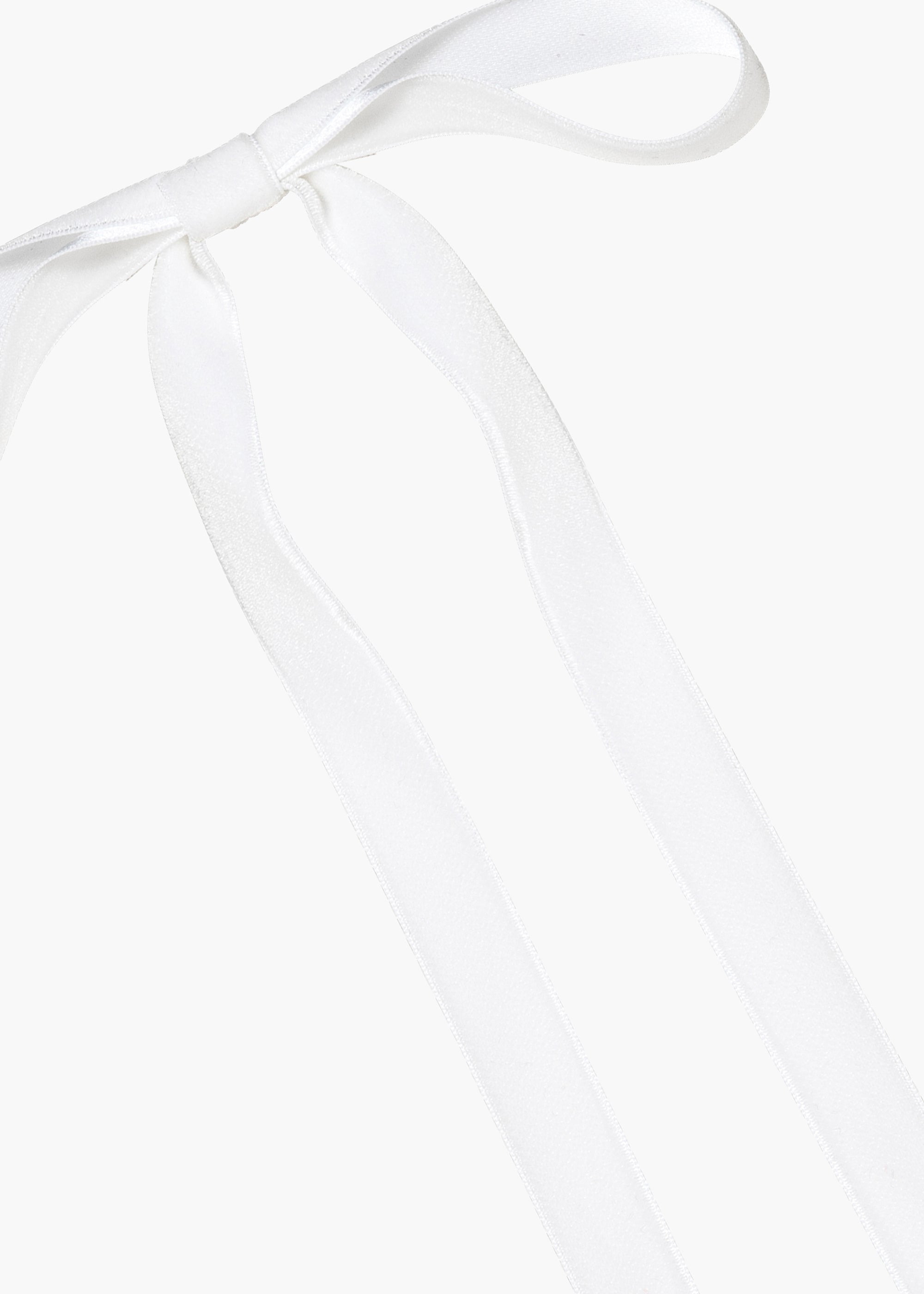 Aida Velvet Bow Barrette - 4