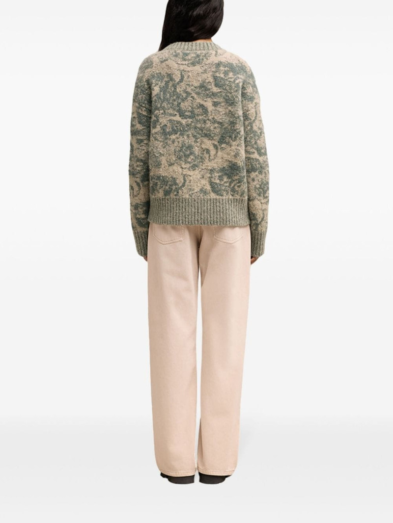 jacquard wool blend jumper 5