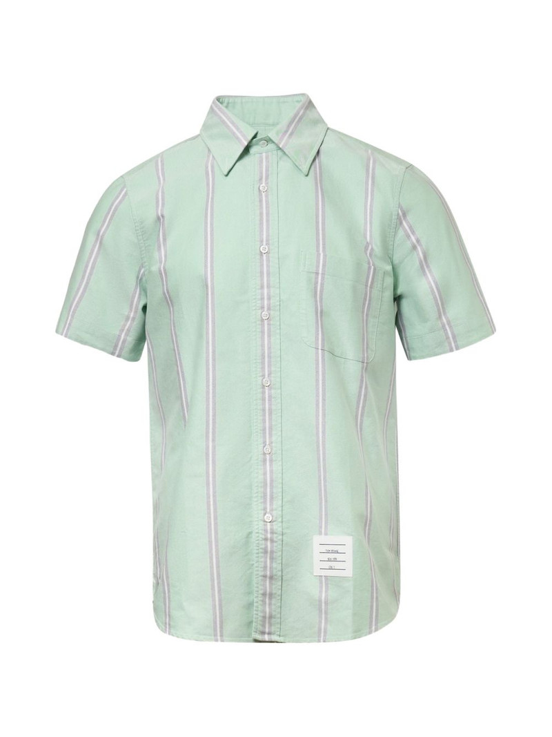 straight fit striped shirt 1