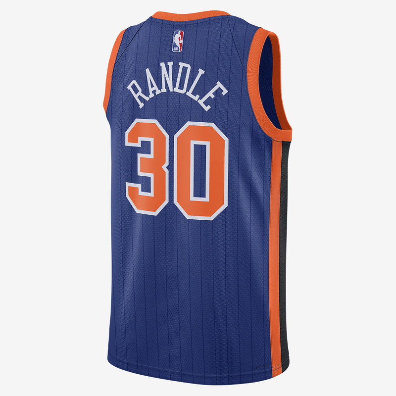 Nike Julius Randle New York Knicks 2023/24 City Edition Nike Men's Dri-FIT NBA Swingman Jersey outlook