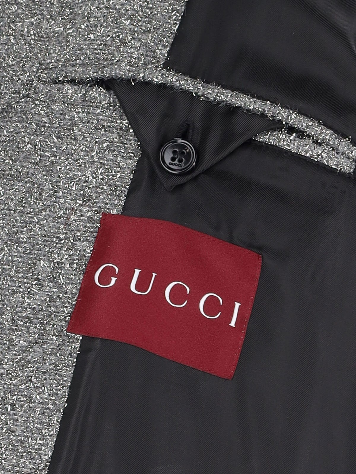 'GG' RHINESTONE BOMBER JACKET - 3