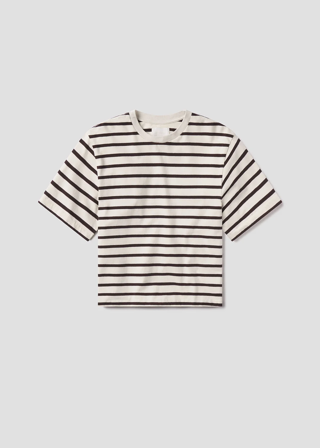 Goldie Tee
In Chocolate Stripe - 1