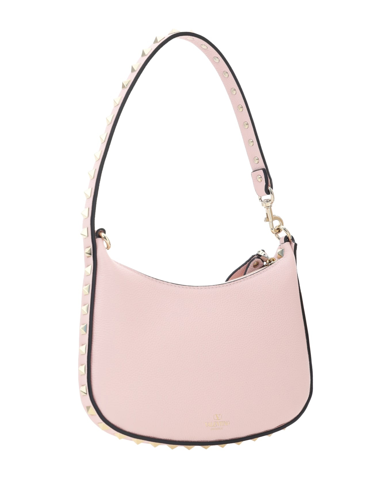 Valentino Garavani Rockstud Mini Hobo Shoulder Bag - 3