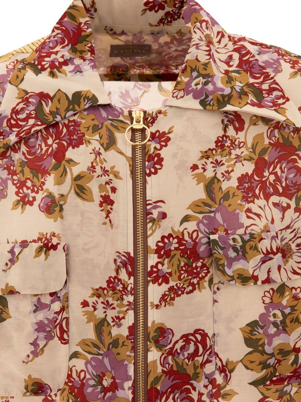 floral-print shirt - 3