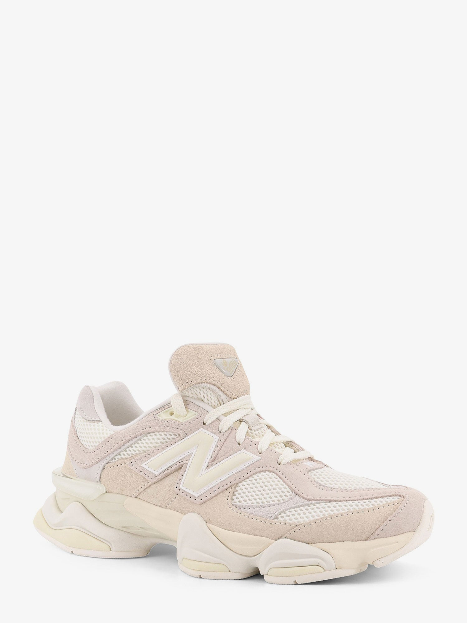 9060 SUEDE AND MESH LOW-TOP SNEAKERS - 2
