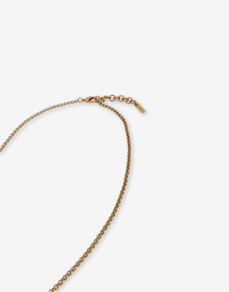 Moschino NECKLACE WITH GLASSES PENDANT outlook