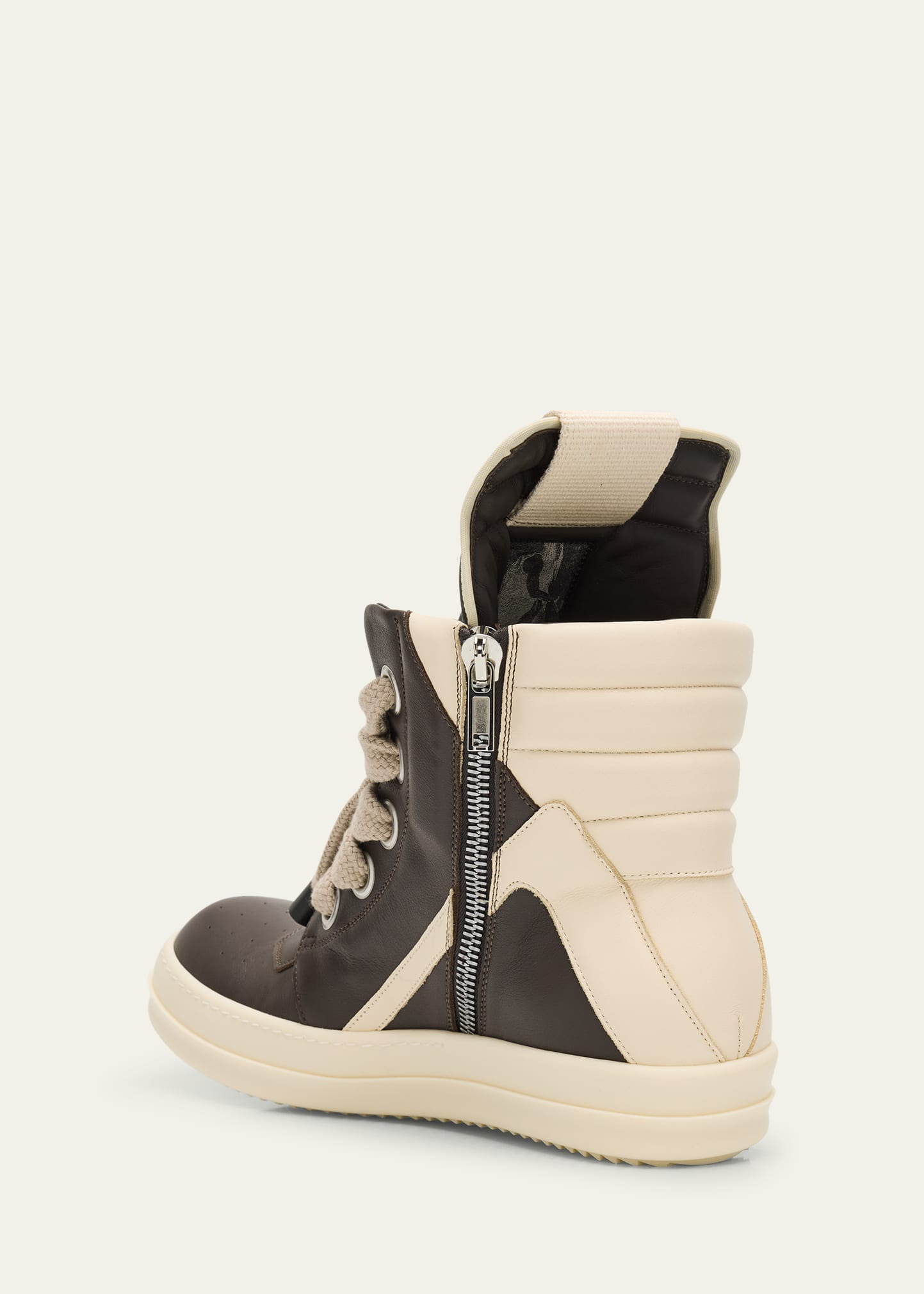 Men's Jumbolace Geobasket Leather High-Top Sneakers - 4