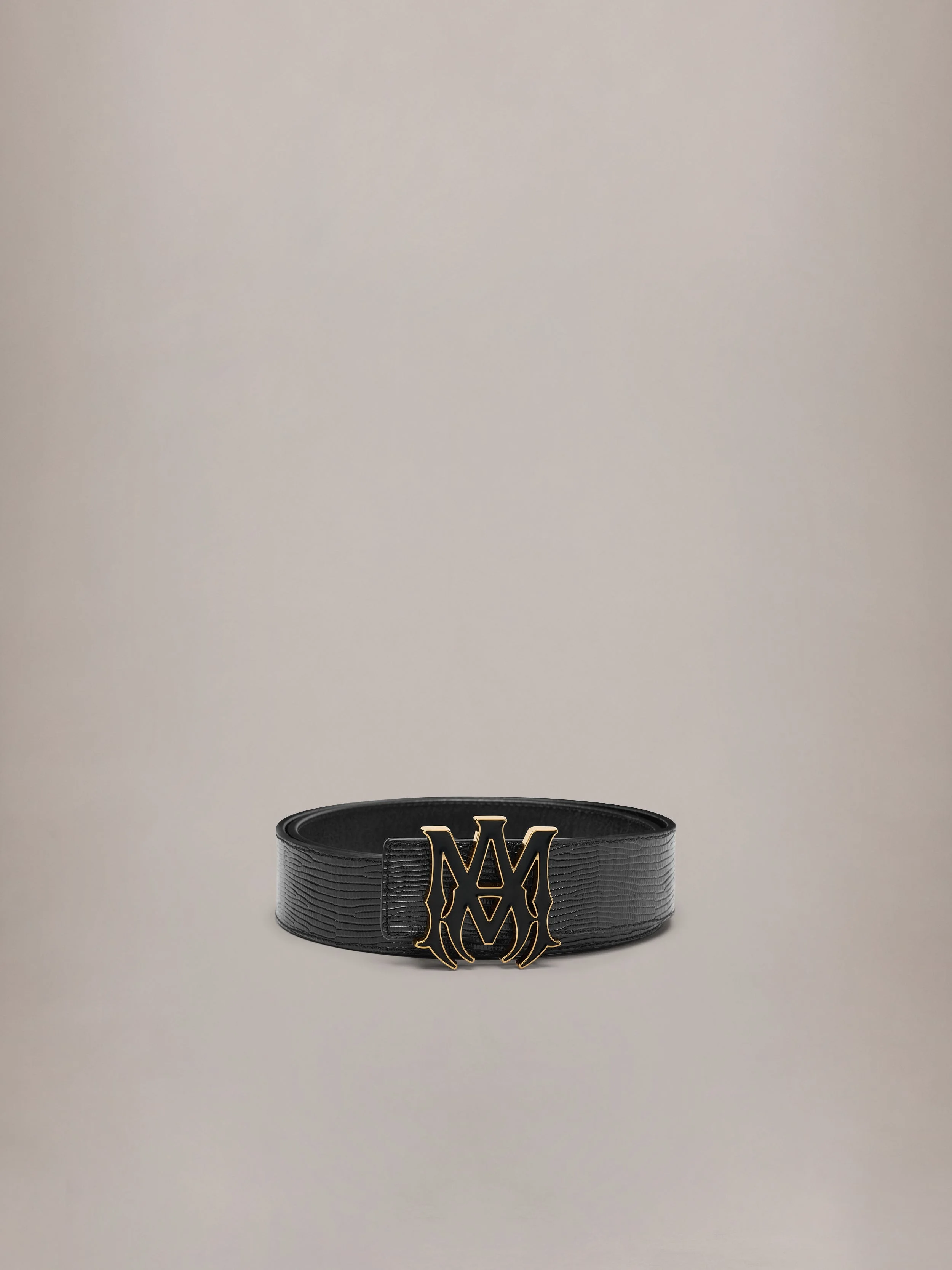 4CM REVERSIBLE MA PYTHON EMBOSSED BELT - 1