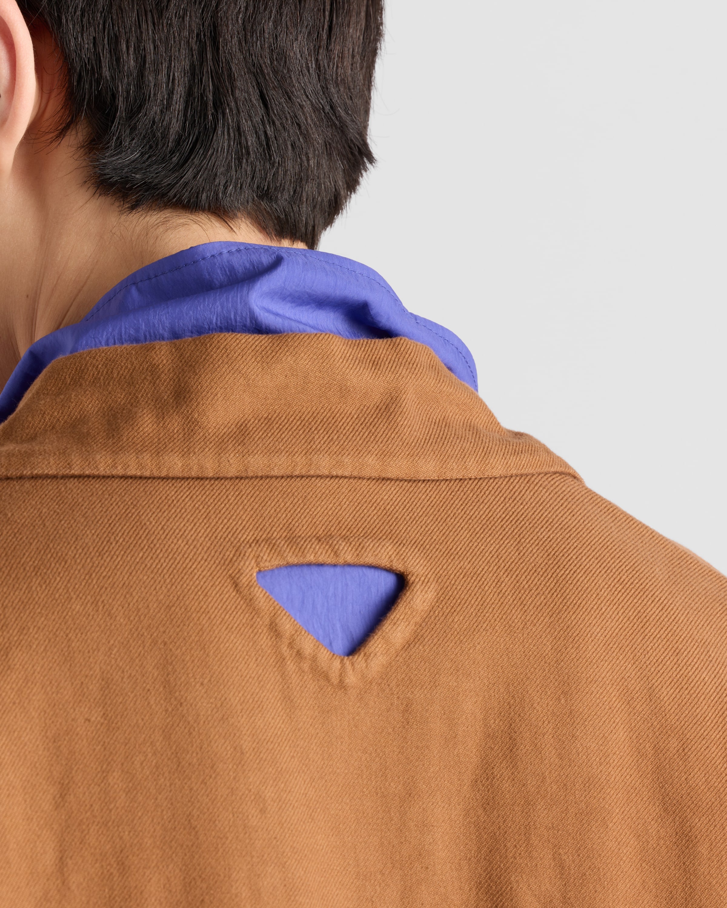 Single-breasted cotton jacket - 6