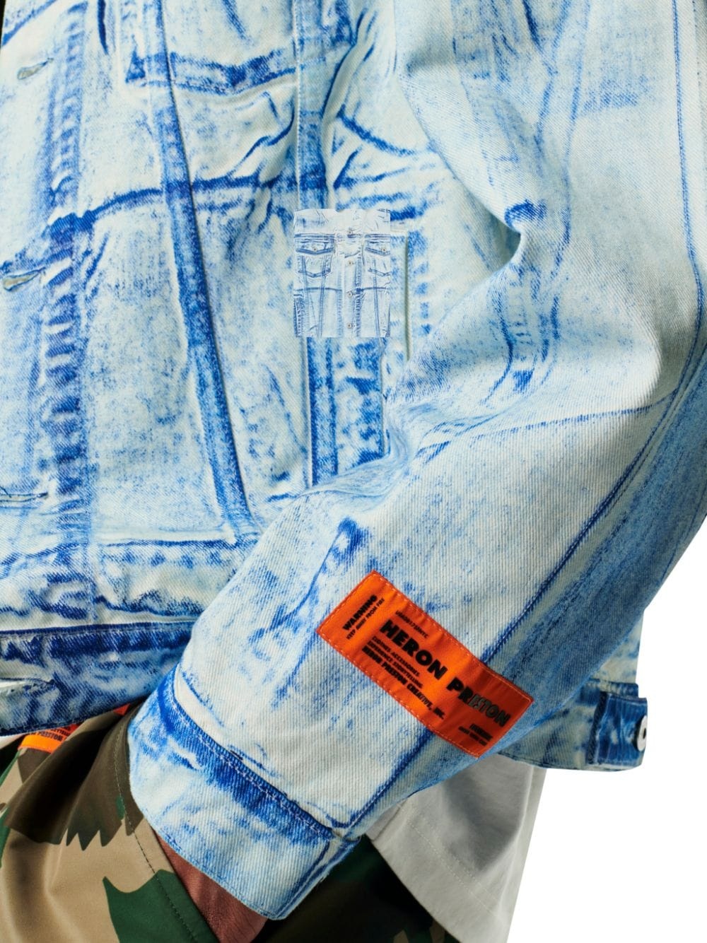 OVERDYED SPRAY REGULAR JACKET - 5