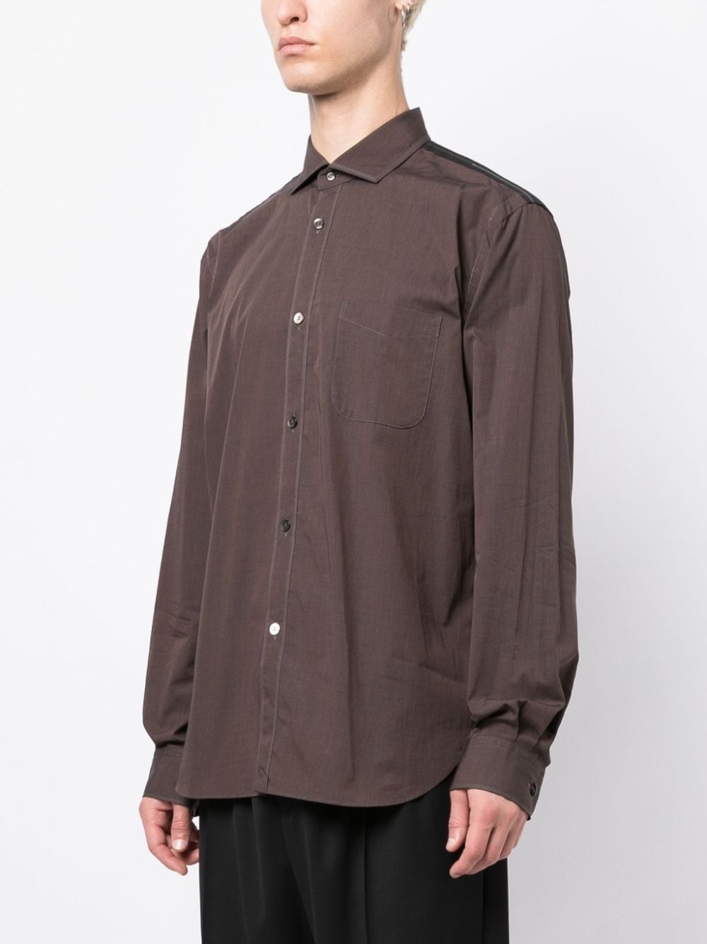 long-sleeve cotton shirt - 4