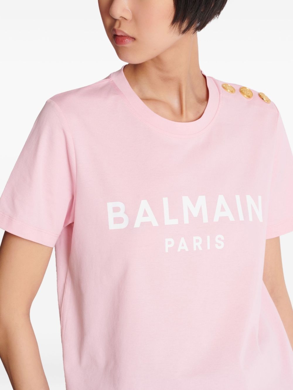 logo-print T-shirt - 7
