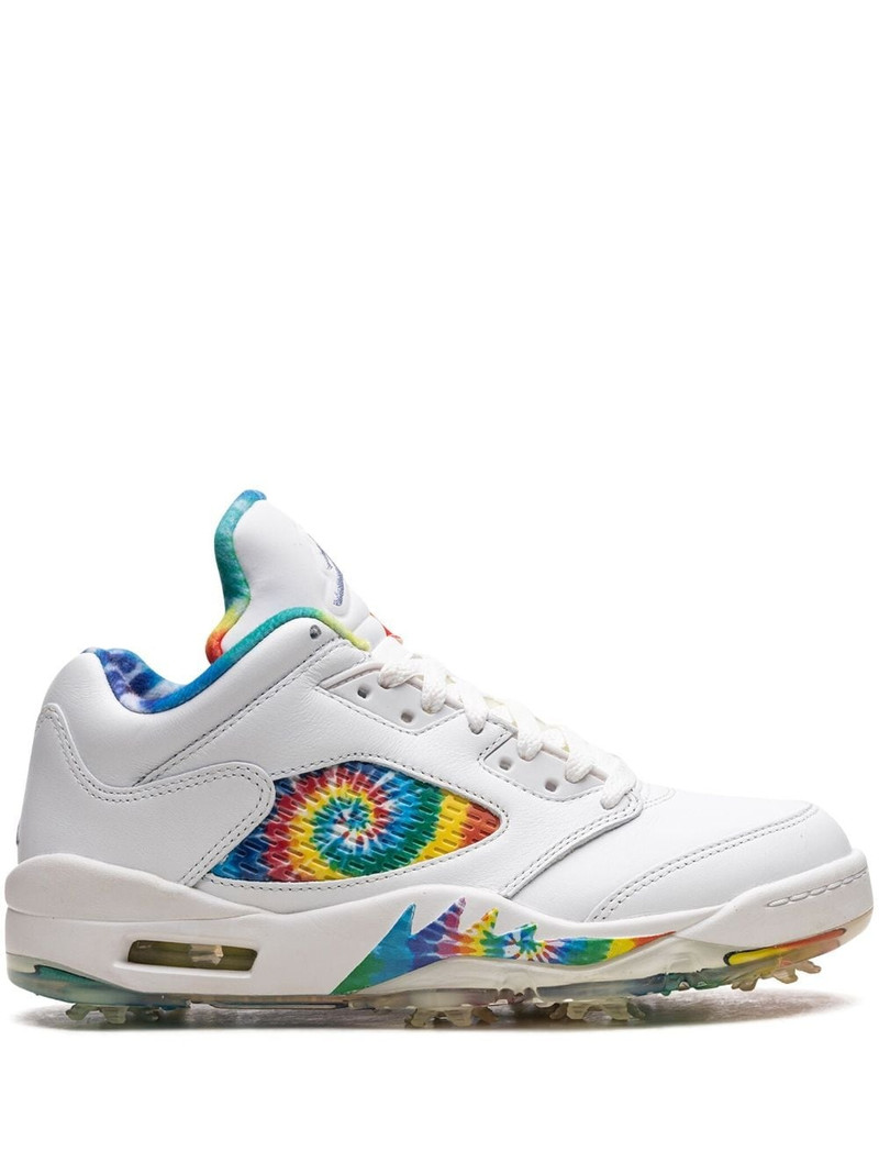 Air Jordan 5 Low "Peace, Love, and Golf" golf shoes - 1