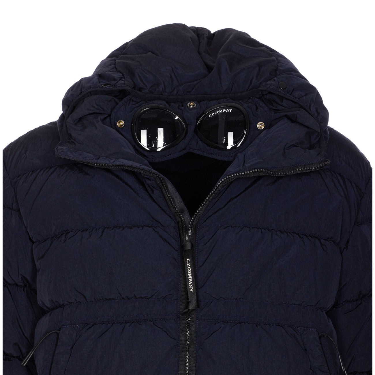 C.P. Company Men Goggle Logo Chrome-R Down Jacket - 2