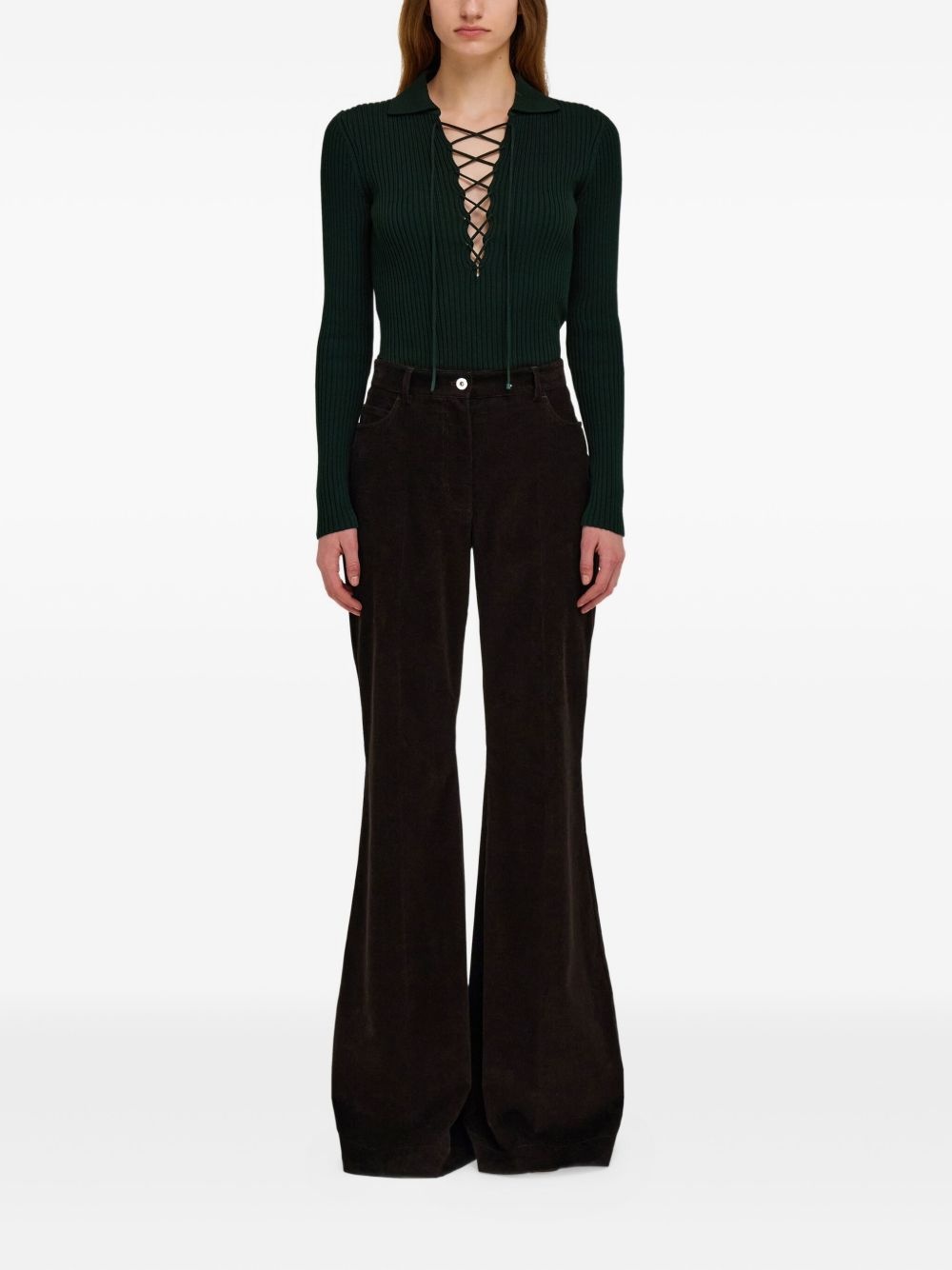flared trousers - 2