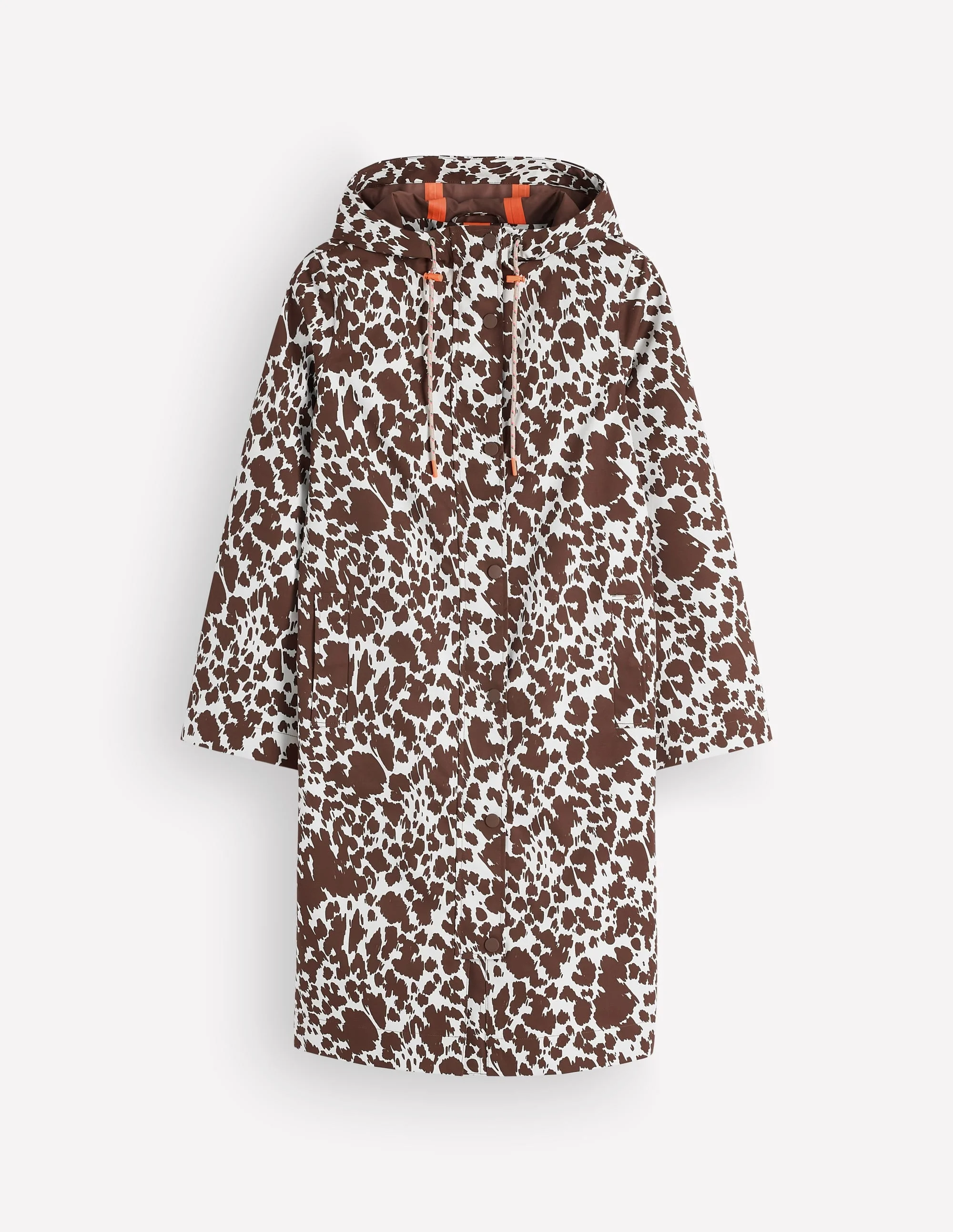 Longline Raincoat-Cow Fields - 1