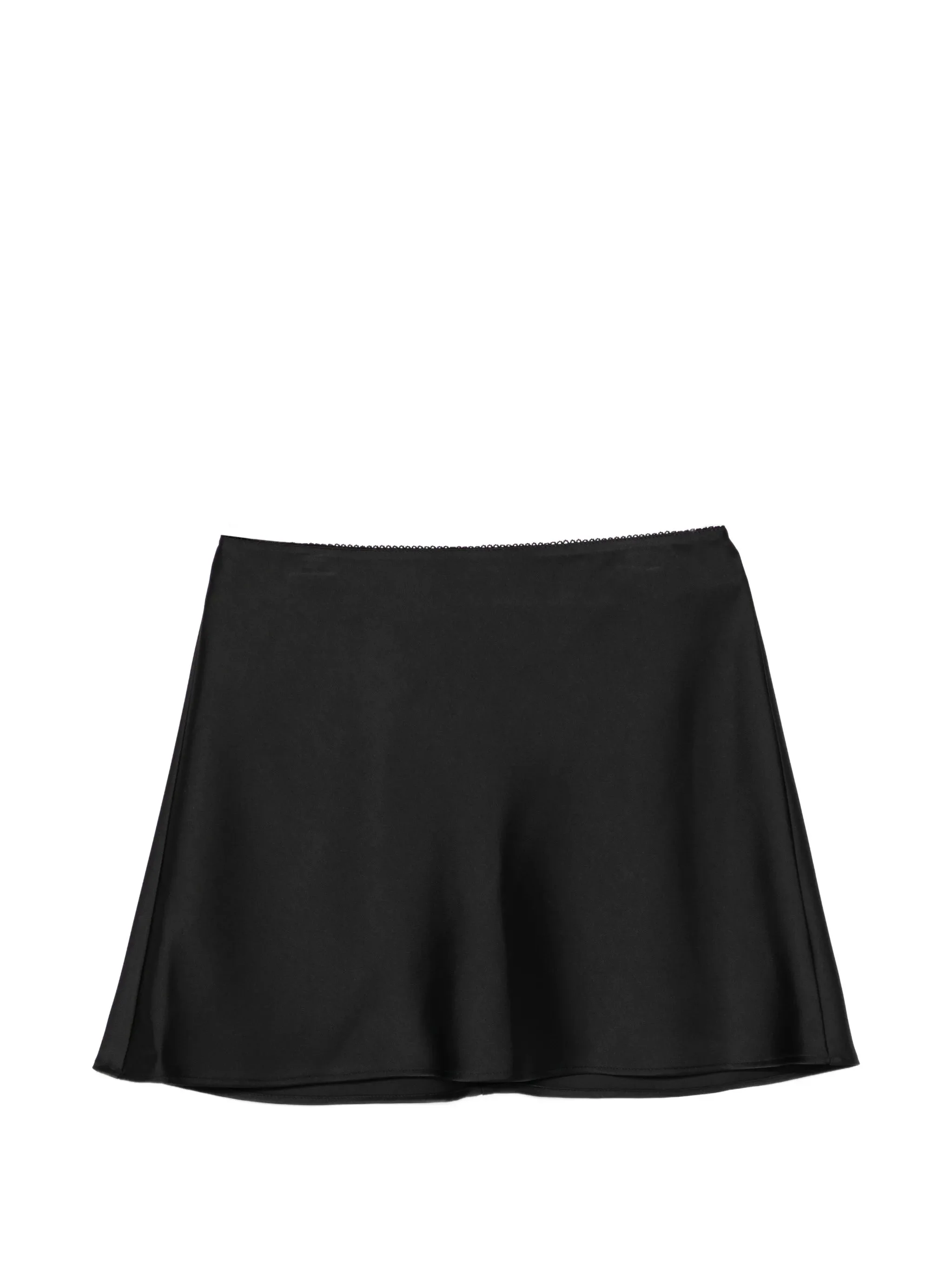 Dunst Black Mini Skirt - 1