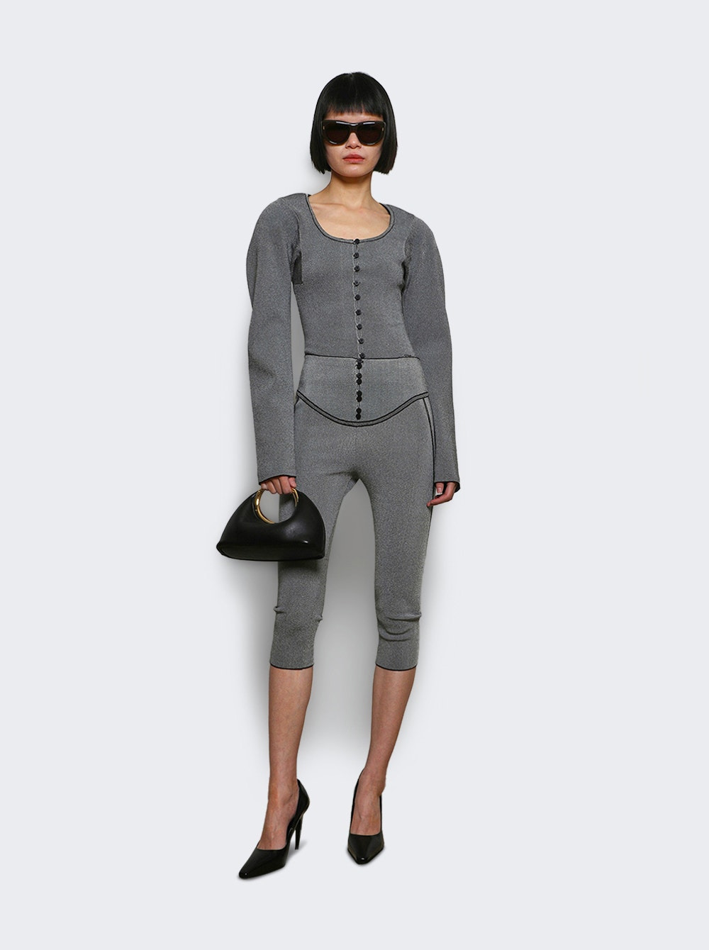 Le Cardigan Sera Dark Grey - 5