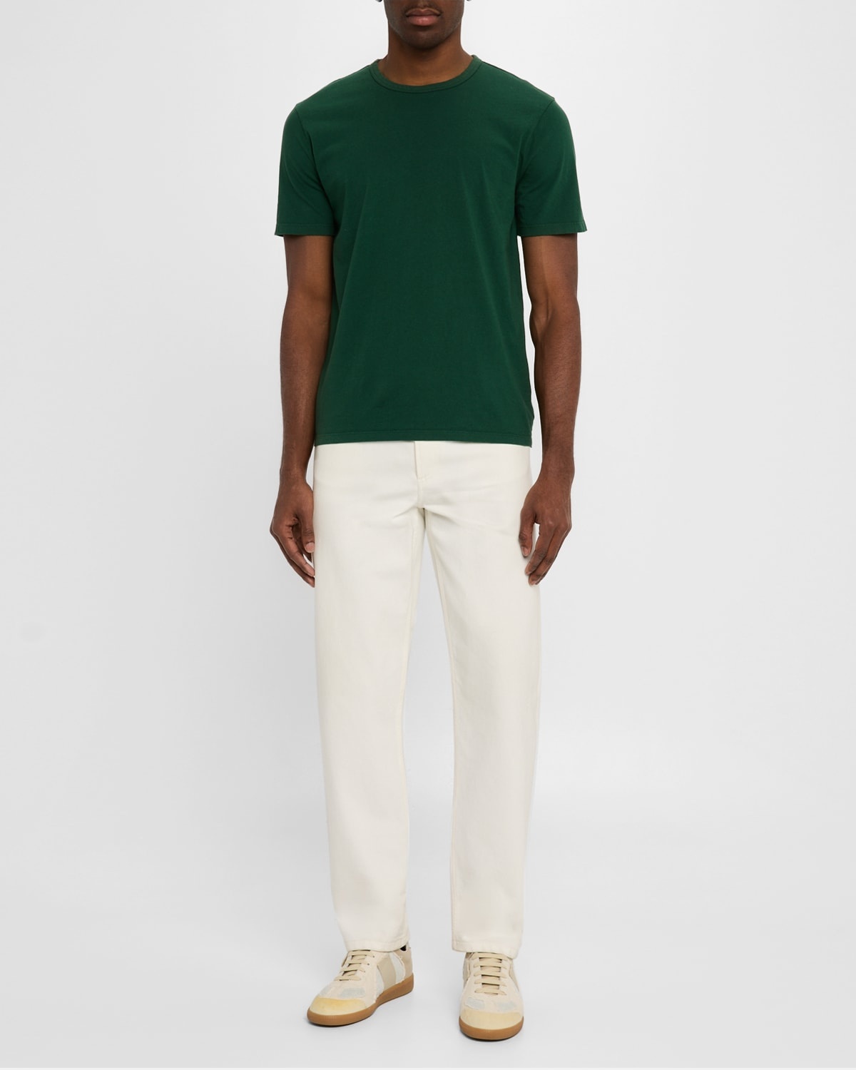 Men's Garment-Dyed Crewneck T-Shirt - 2