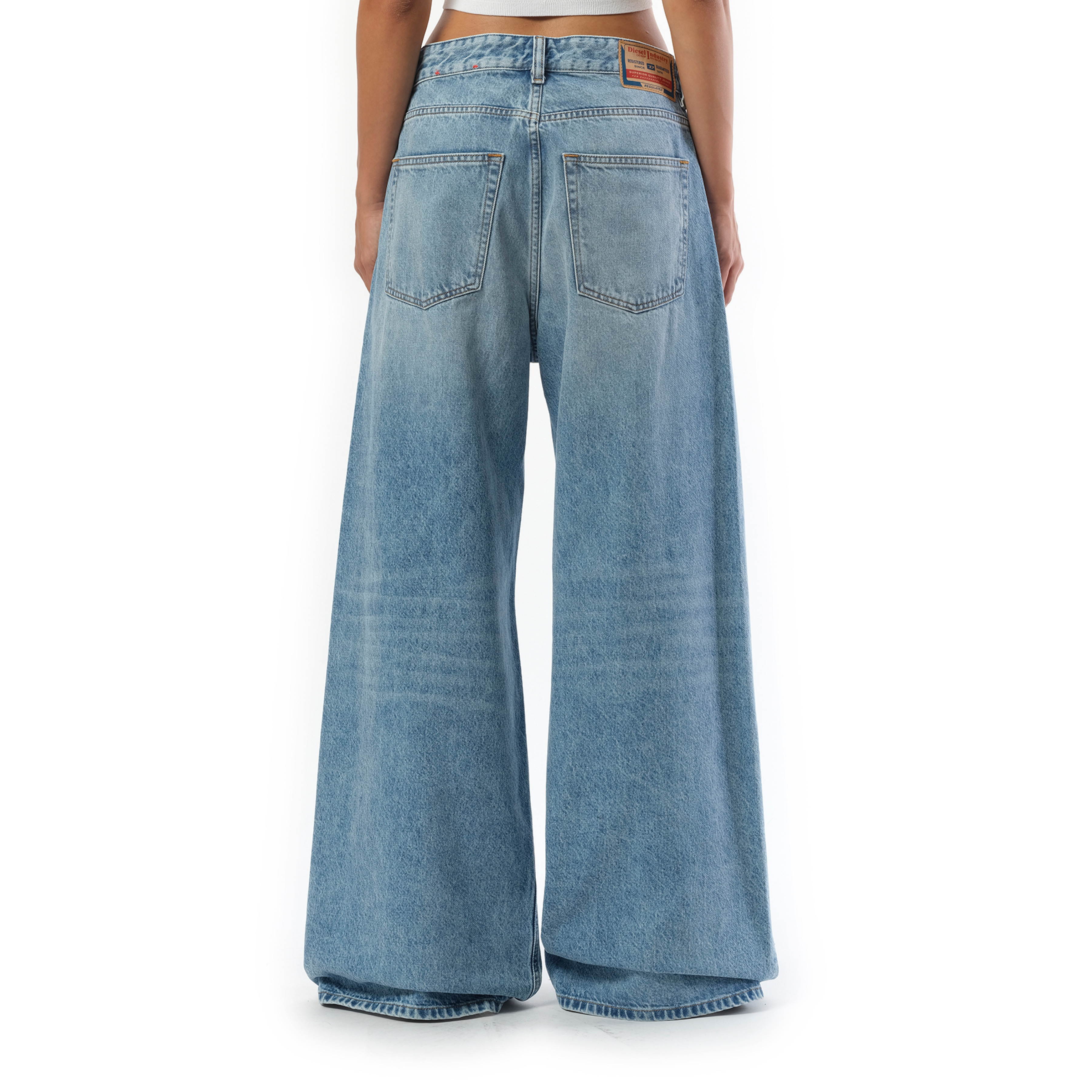 1996 D-Sire Jeans in Washed Blue - 6