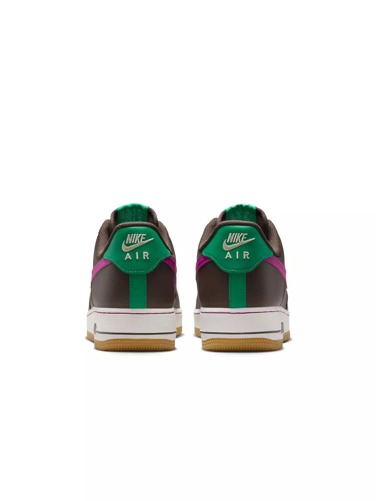 Air Force 1 '07 "Baroque Brown/Vivid Purple/Stadium Green" Men's Shoe - 7