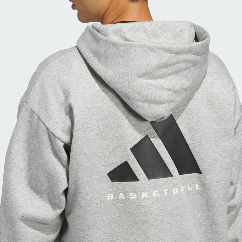 adidas Basketball Full-Zip Hoodie (Gender Neutral) 9