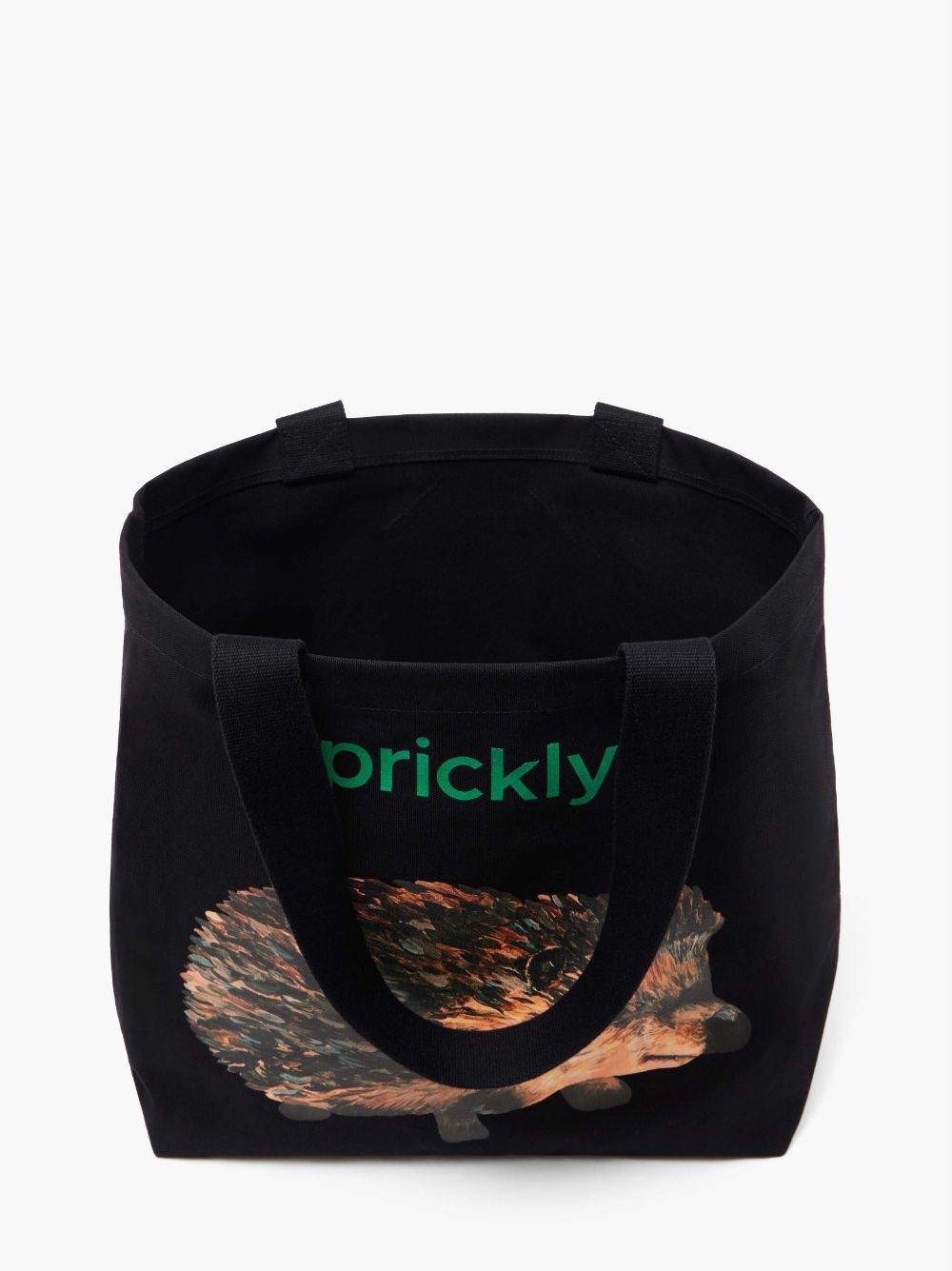 CANVAS TOTE - HEDGEHOG PRINT - 3