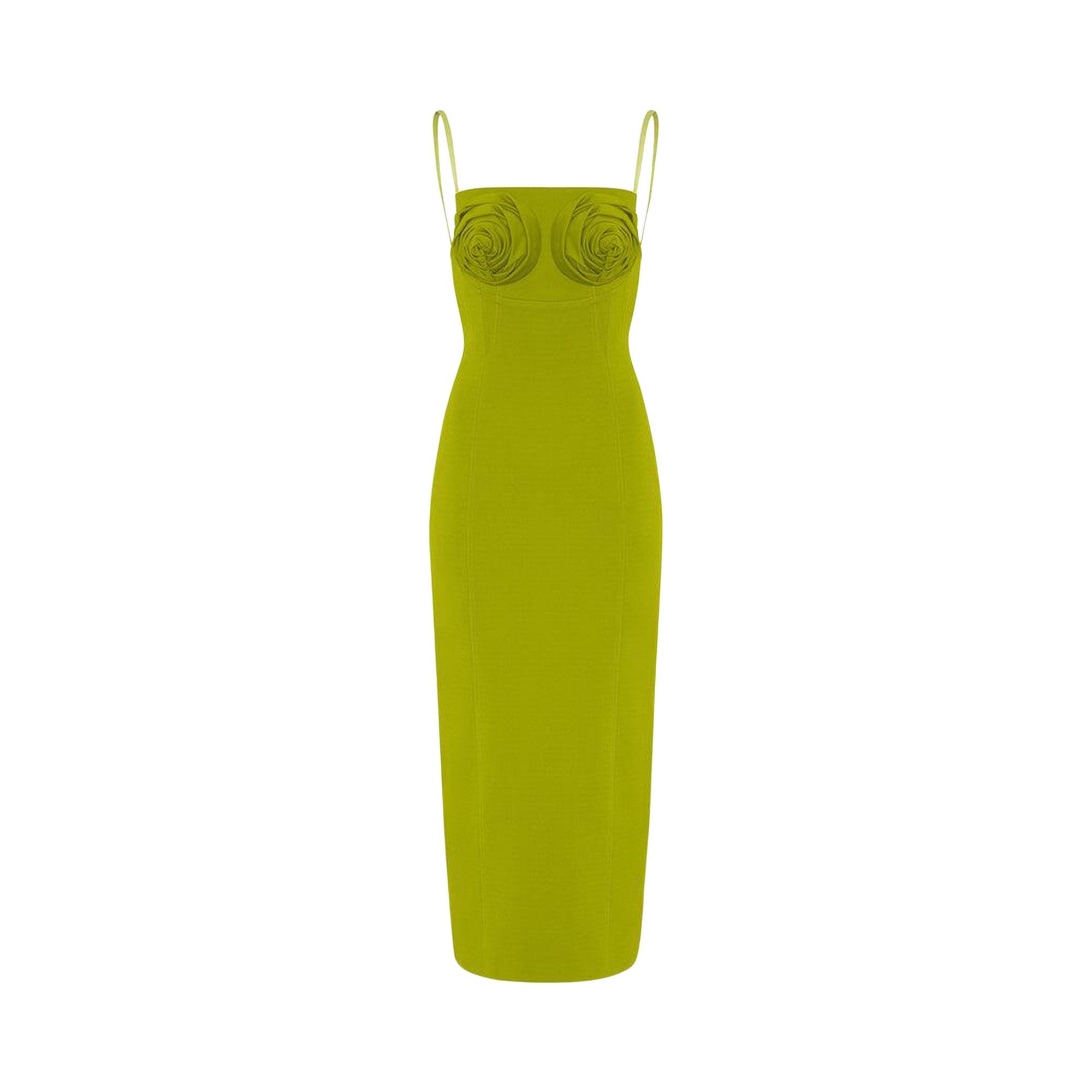 Jean Paul Gaultier Conical Bra Cup Dress 'Acid Green' - 1